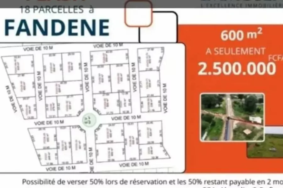 18 parcelles Fandene